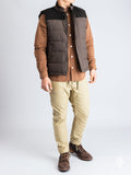 "Wisbech" Gilet in Olive