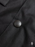 "Sapper" Wax Jacket in Black