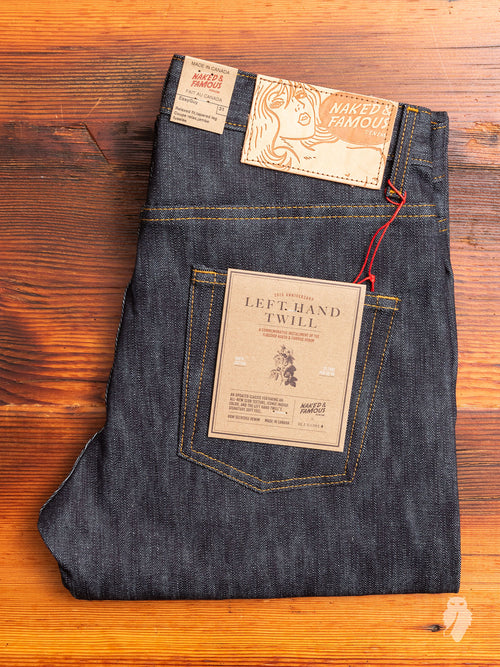 "10th Anniversary Left Hand Twill" 13.75oz Selvedge Denim - Easy Guy Fit