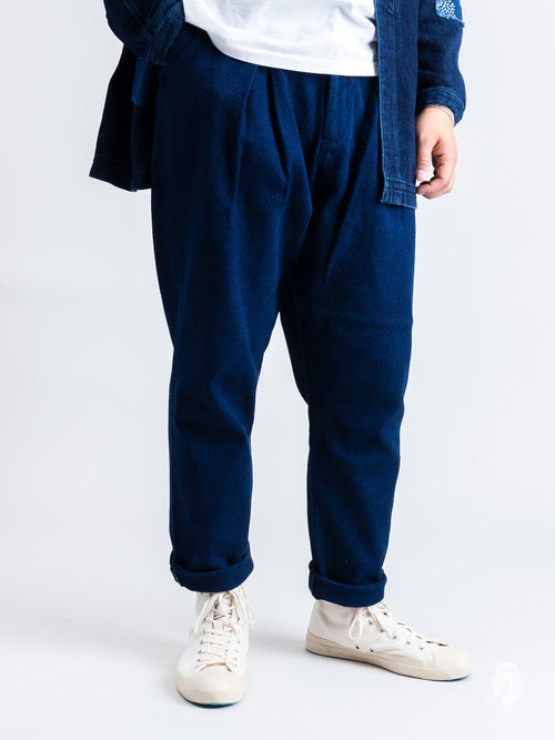 Sashiko Trousers in Indigo