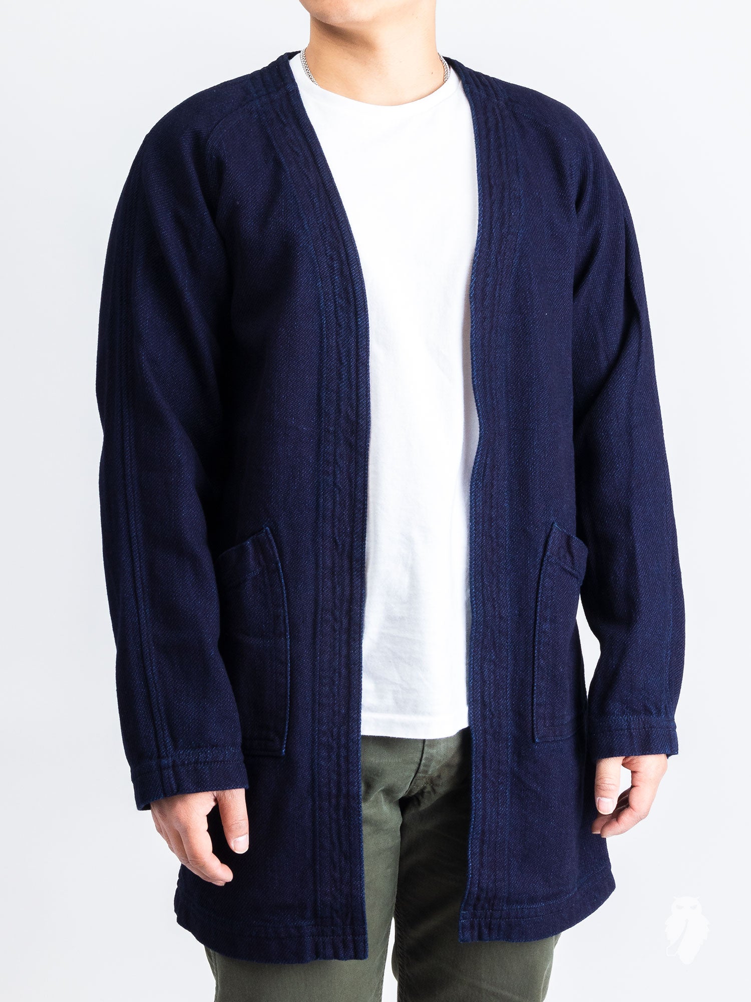 SOULIVE (BLUXE) Indigo Dyed Long MA-1