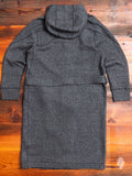 Cabin Fleece Robe in Melange Black