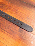 6210 Wild Leather Belt in Black