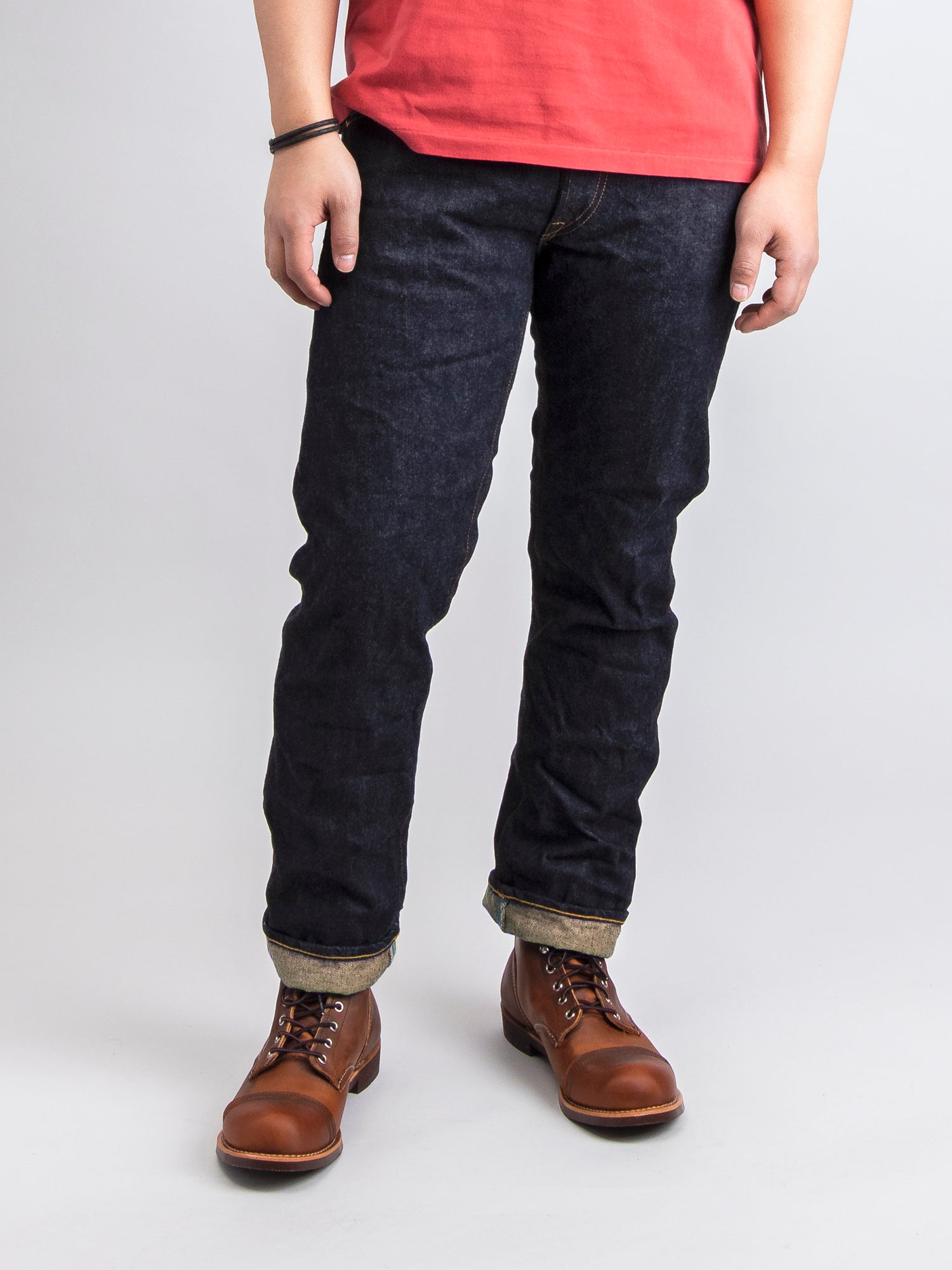 15oz Rinsed Selvedge Denim - Slim Fit – Blue Owl Workshop