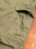 Cropped Cargo Pants in Maha Olive
