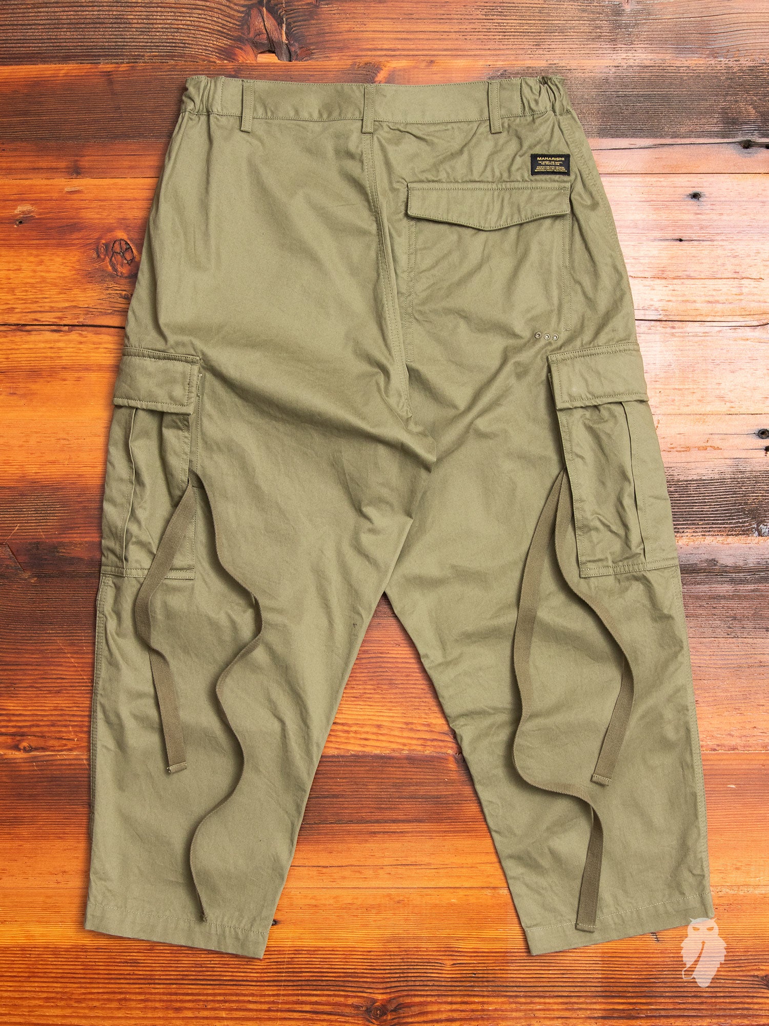 Cropped Cargo Pants in Maha Olive – Blue Owl Workshop