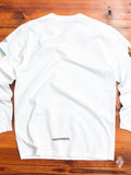 "Heaven & Hell" Long Sleeve T-Shirt in White