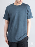Knit Linen T-Shirt in Shadow