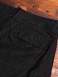 Utility Cotton BDU Pants in Black