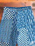 India Quilt Trousers in Indigo