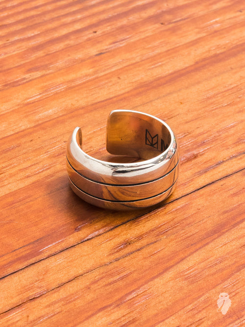 Line Ring in Silver