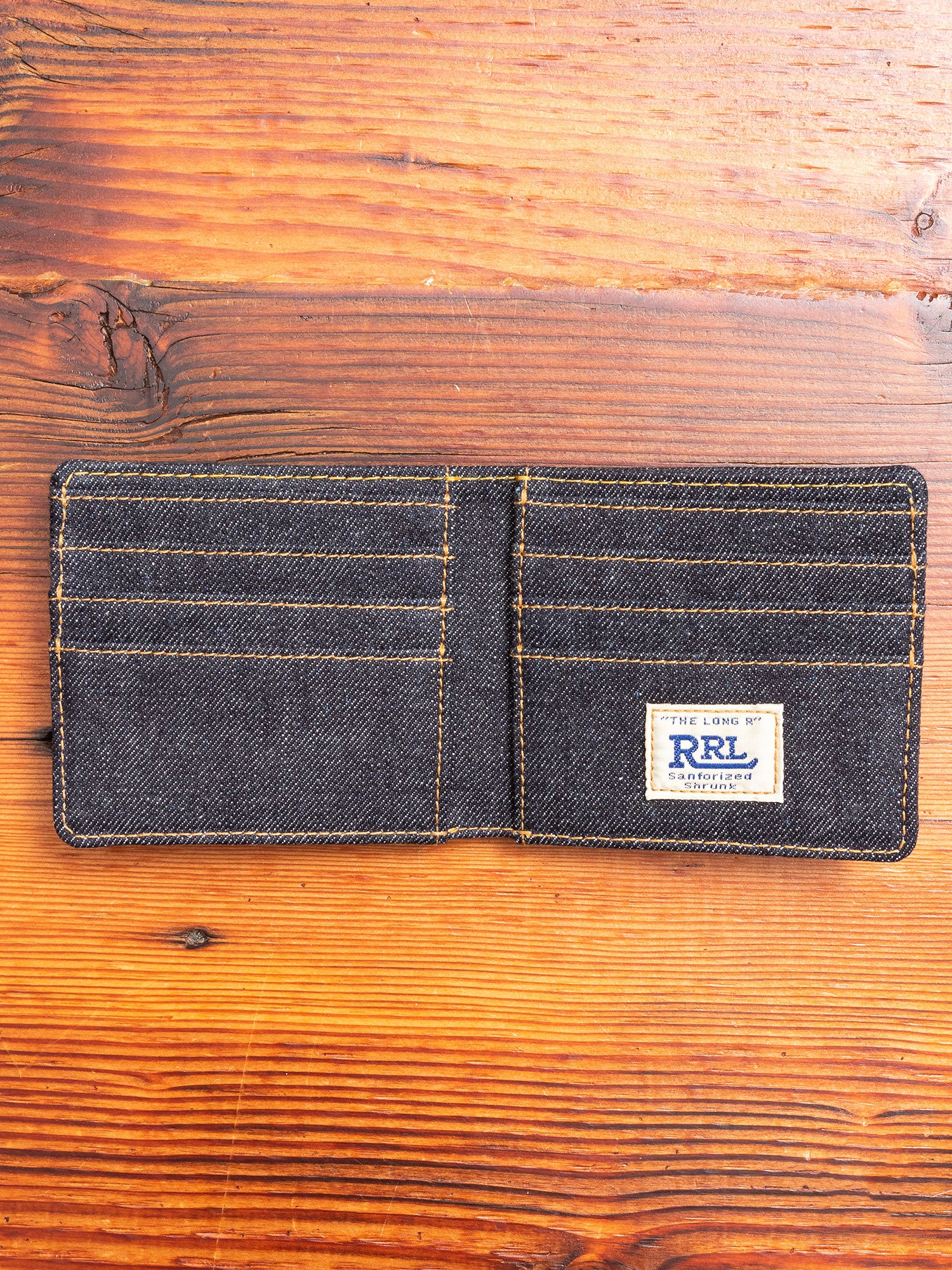 Selvedge Denim Bifold in Indigo – Blue Owl Workshop
