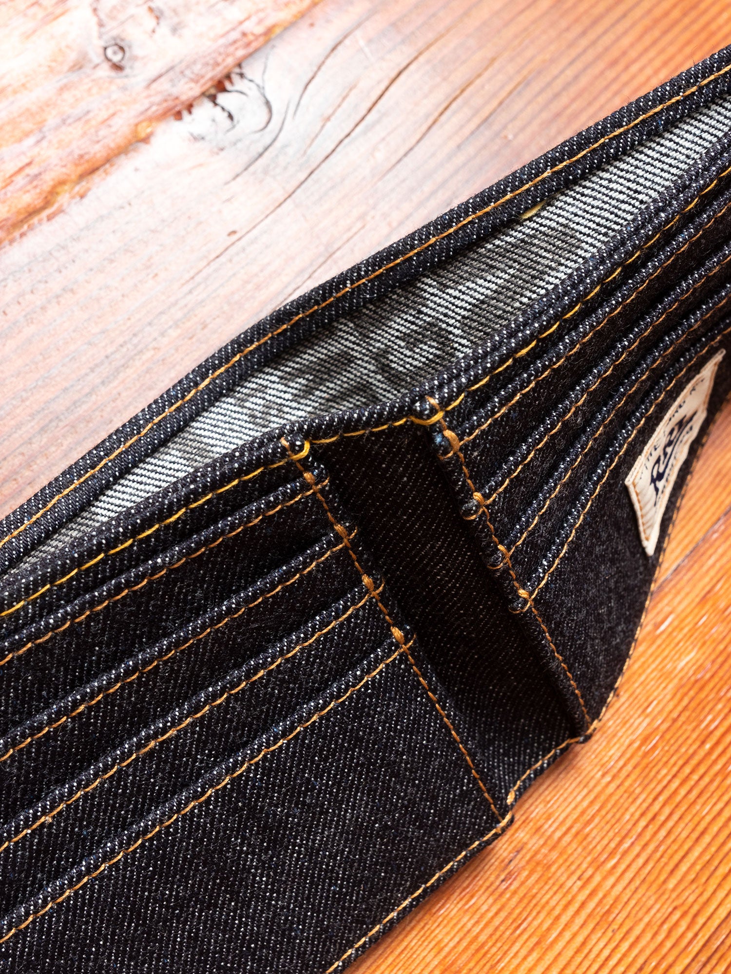 Selvedge Denim Bifold in Indigo – Blue Owl Workshop