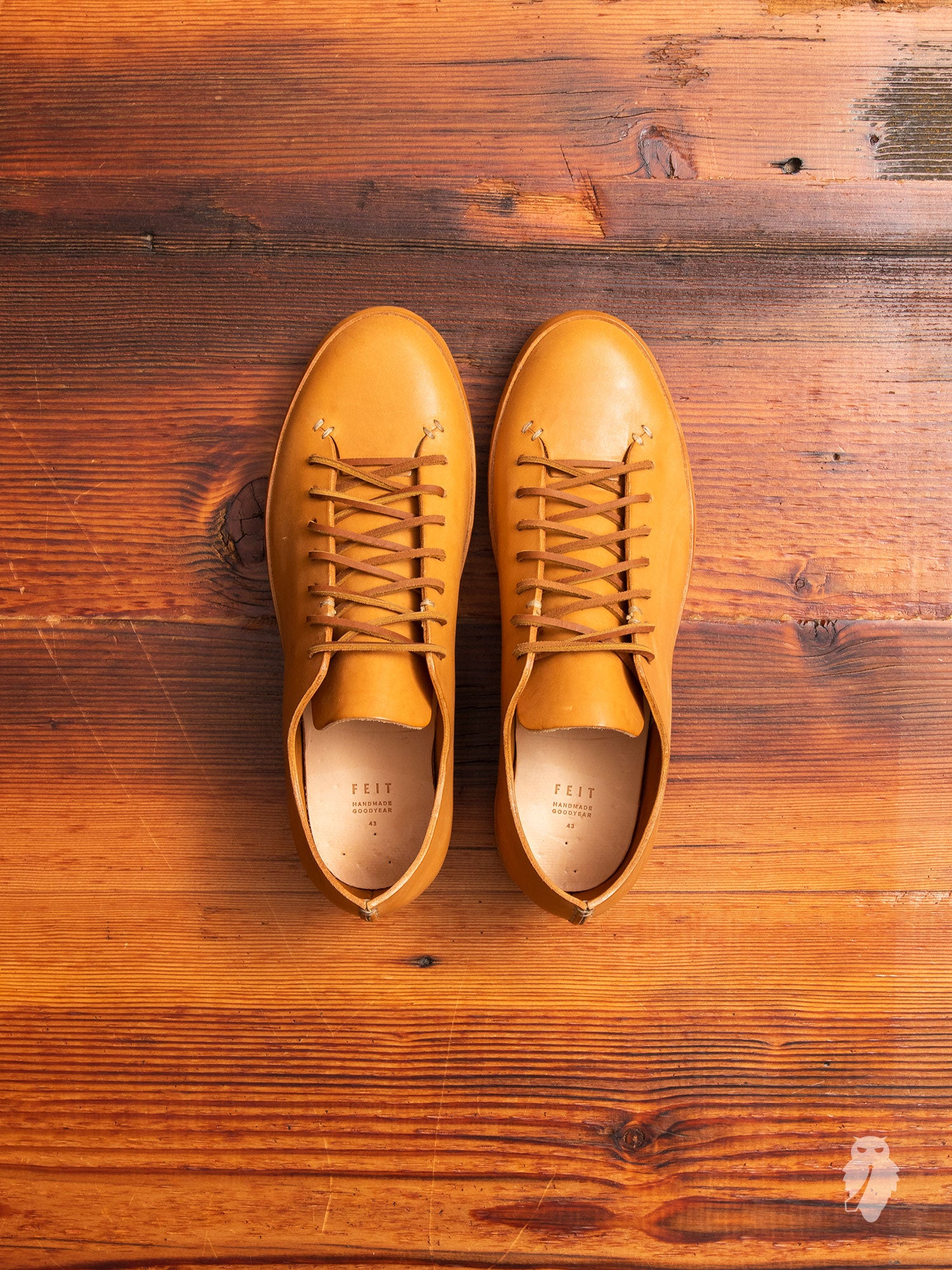 Hand Sewn Low-Top Sneaker in Natural – Blue Owl Workshop
