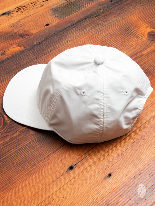 Baseball Cap in Translucent White Nylon