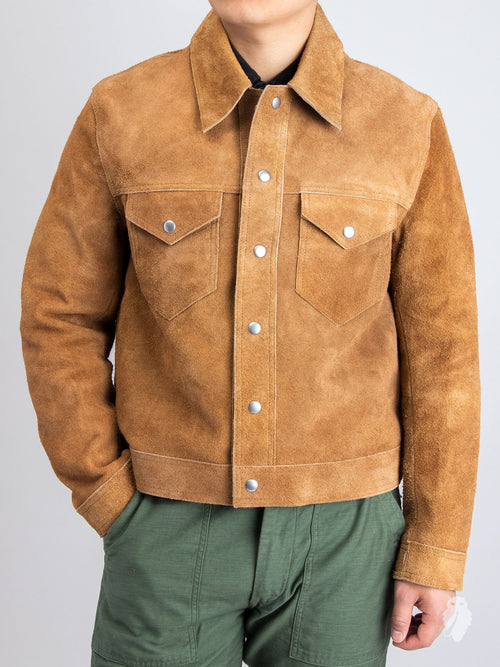 Blacksmith Jacket in Sand Suede