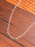 Figaro Chain in Silver