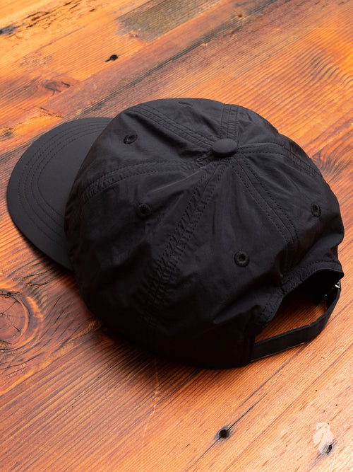 Baseball Cap in Black Tech