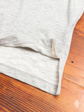 Slub Long Sleeve T-Shirt in Heather Grey