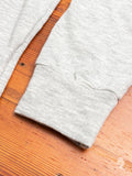 Slub Long Sleeve T-Shirt in Heather Grey