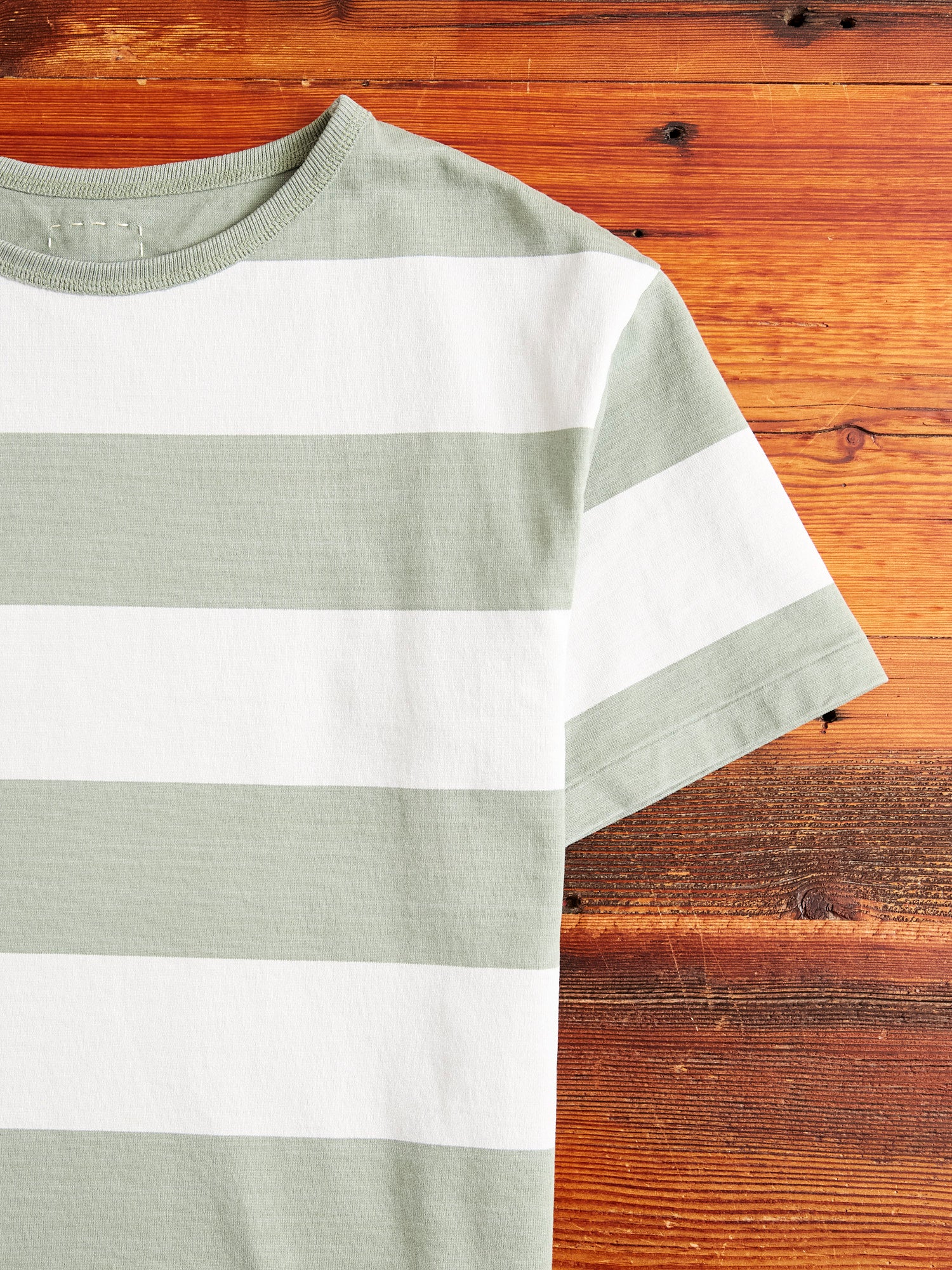 Broader Tee S/S Rugger in Lt. Green – Blue Owl Workshop