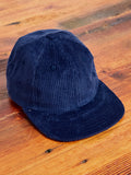 Baseball Hat in Navy Corduroy