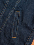 3sixteen x Blue Owl "Gold Rush" Modified Type-3 Denim Jacket in Indigo