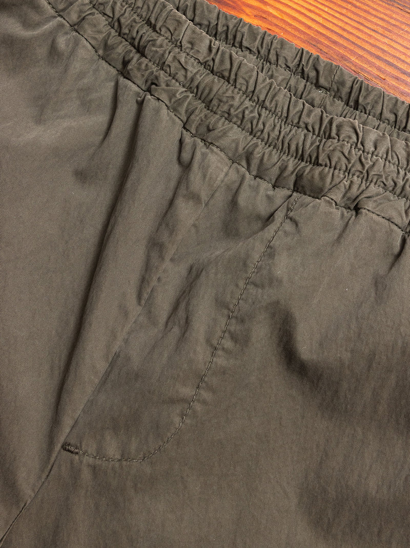 Garment Dyed Cargo Trousers in Army Green
