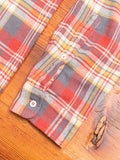 "Vespa P's" Check Flannel in Red