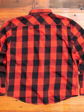 Norris Selvedge Flannel in Red