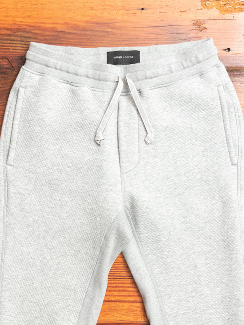 Cabin Fleece Sweatpant in Heather Grey