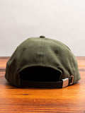 Military Flannel 6-Panel Hat in Olive