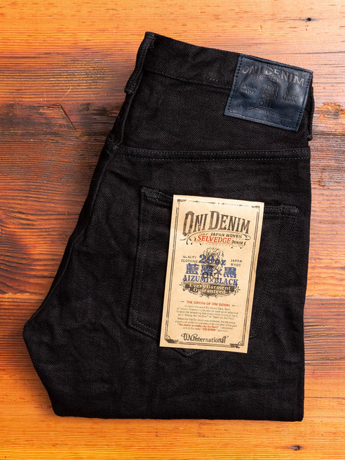 679AIZ "Aizumi x Black Secret" 20oz Selvedge Denim - Strong Tapered Fit