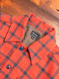 CPO Shirt Jacket in Red Check