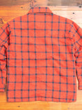 CPO Shirt Jacket in Red Check