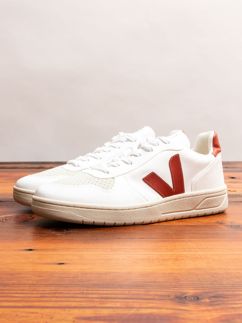 V-10 CWL Sneaker in White Rouille – Blue Owl Workshop