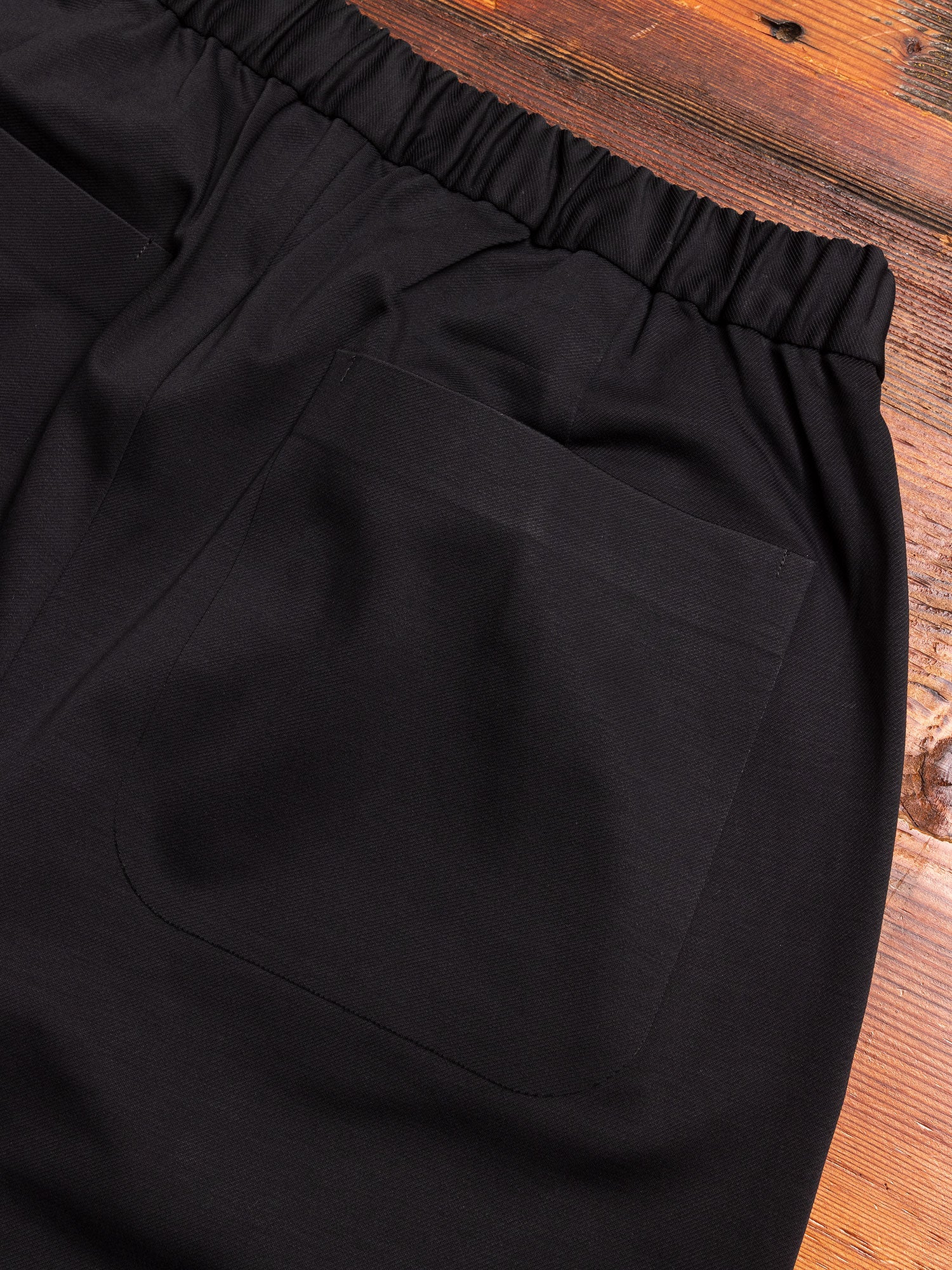 パンツ STRETCHED TWILLED SAROUEL PANTS Stretch Twill Sarouel Pants in Black – Blue Owl Workshop