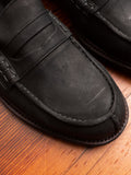 Slouchy Loafers in Black