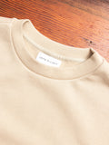 Oversized Crewneck Pullover in Clay
