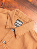 03-150 "Going to Battle" Washed Duck Type-3 Jacket in Brown