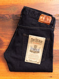 665S-DGY "Charcoal Overdye" 15oz Stretch Selvedge Denim - Relaxed Tapered Fit