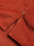 Copeland Moleskin Shirt in Rust