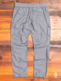 Back Sateen Cargo Pants in Charcoal
