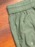 Back Sateen Cargo Pants in Olive