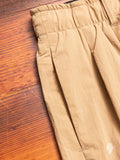 Nylon Sarouel Pants in Khaki