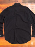 Classic Shirt in Black Silk
