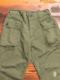 Military Pants in Green Khaki