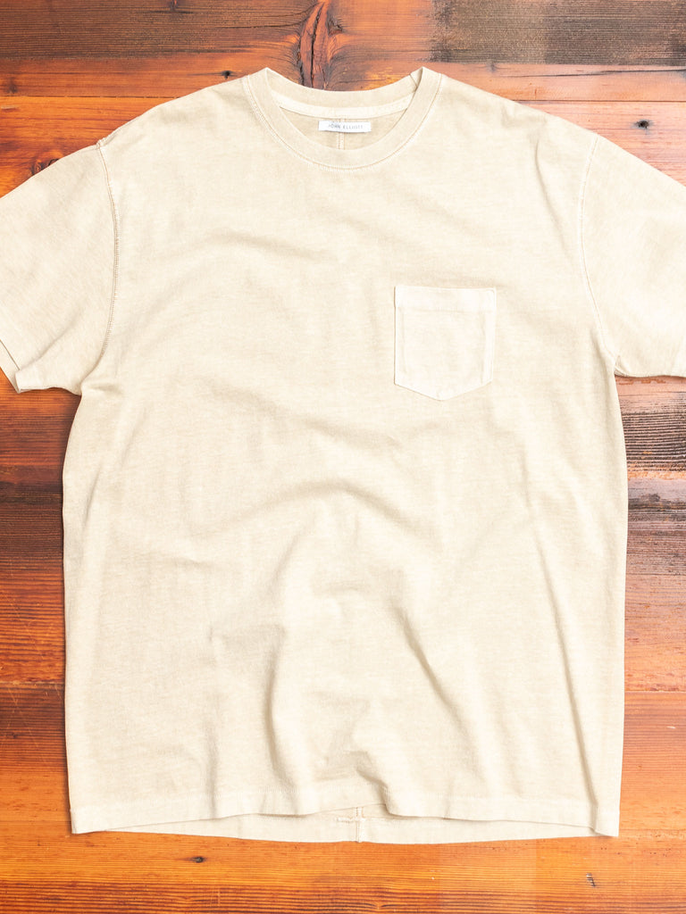 Loose Stitch Pocket Tee in Washed Dune