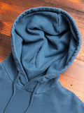 P's Pullover Hoodie in Washed Blue