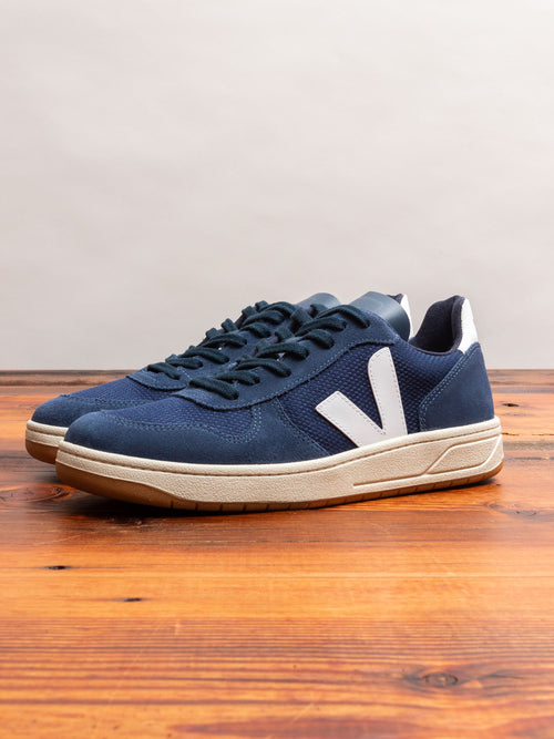 V-10 Sneaker in Nautico Pierre Midnight